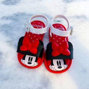 Mini Melissa - Minnie Mouse Sandals sz 6